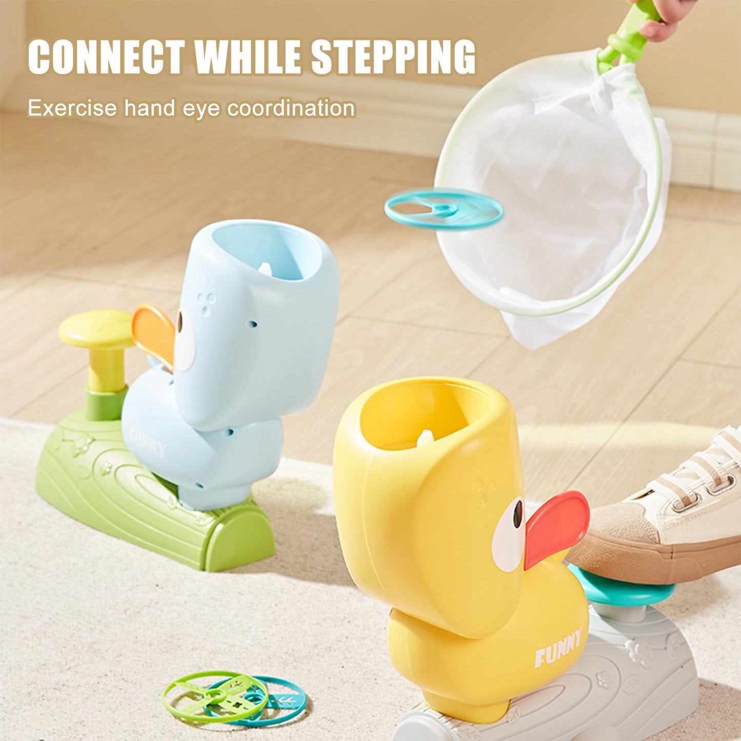Exciting Outdoor Flying Disk Thrower Toy