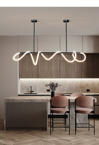 Modern Dimmable LED Ceiling Light Fixture