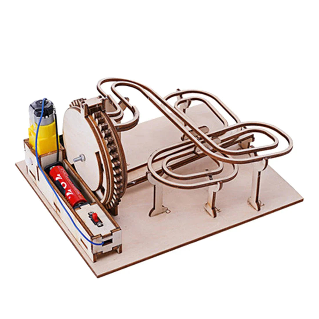 Fun Wooden 3D Puzzle Building Kit for Kids - Luxicro