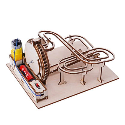 Fun Wooden 3D Puzzle Building Kit for Kids - Luxicro
