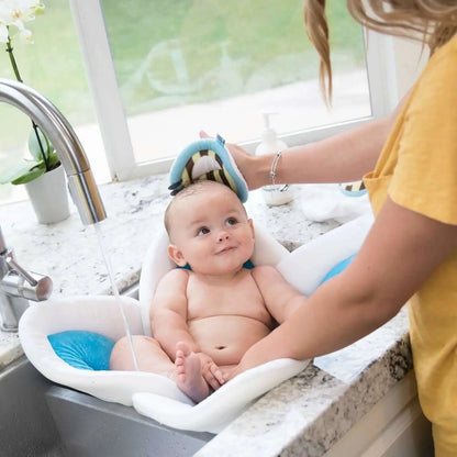 Cushy Flower Baby Bath Mat - Anti Slip Shower Pad