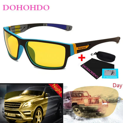 Polarized Night Driving Glasses UV Protection Men Women