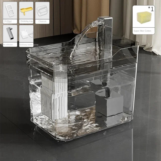 Quiet Automatic Pet Water Fountain with Filter