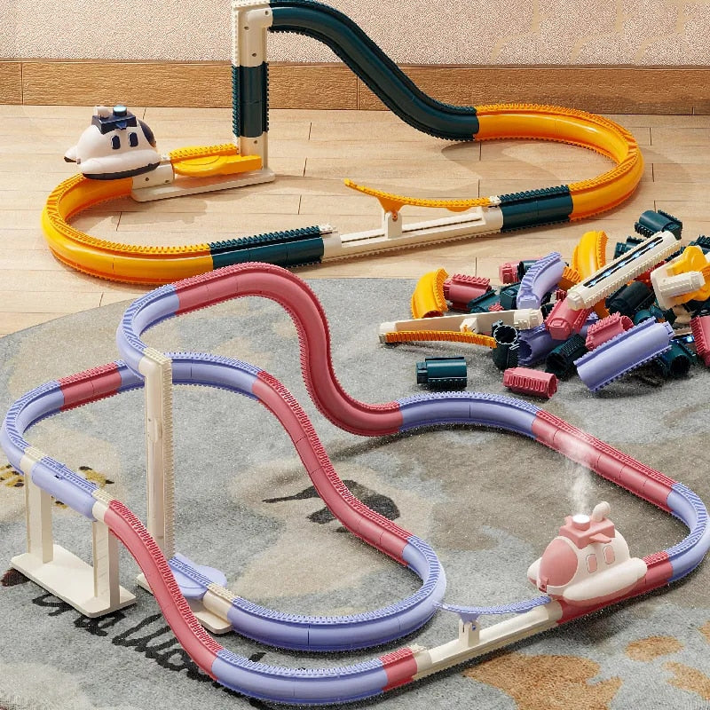 Galaxy Adventure Space Toy Rocket Set