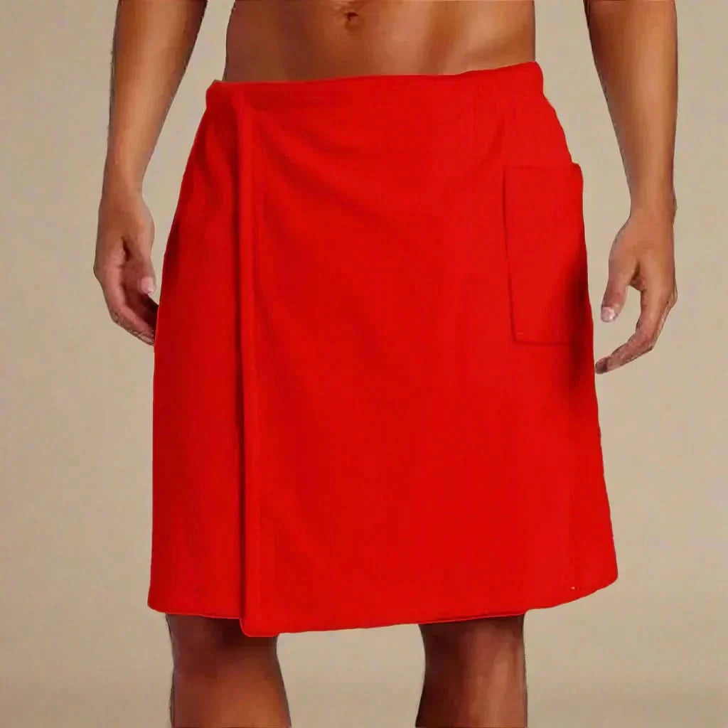 Plush Spa Robe with Pockets for Beach & Gym