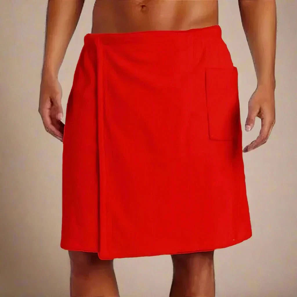 Plush Spa Robe with Pockets for Beach & Gym