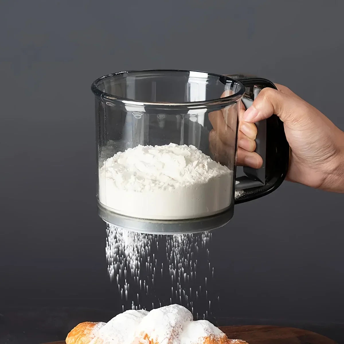 Easy Use Double Flour Sifter Set of 2 - Luxicro