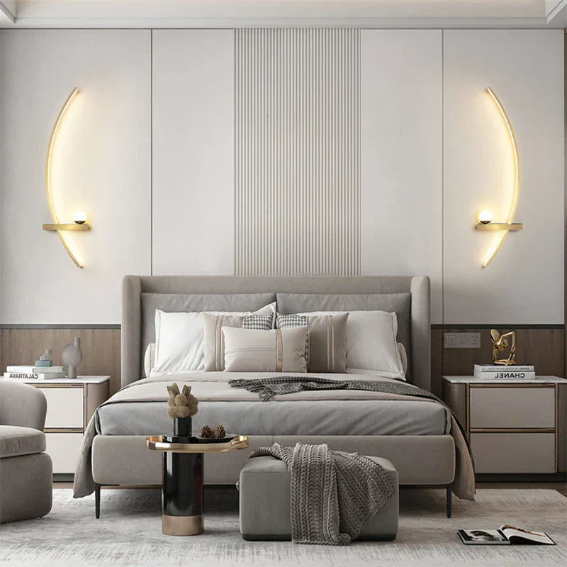 Luxury Gold Accent Wall Lamp