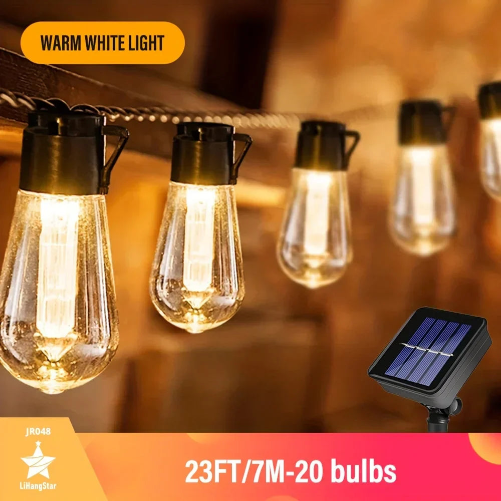 Weatherproof Garden Solar Fairy String Lights