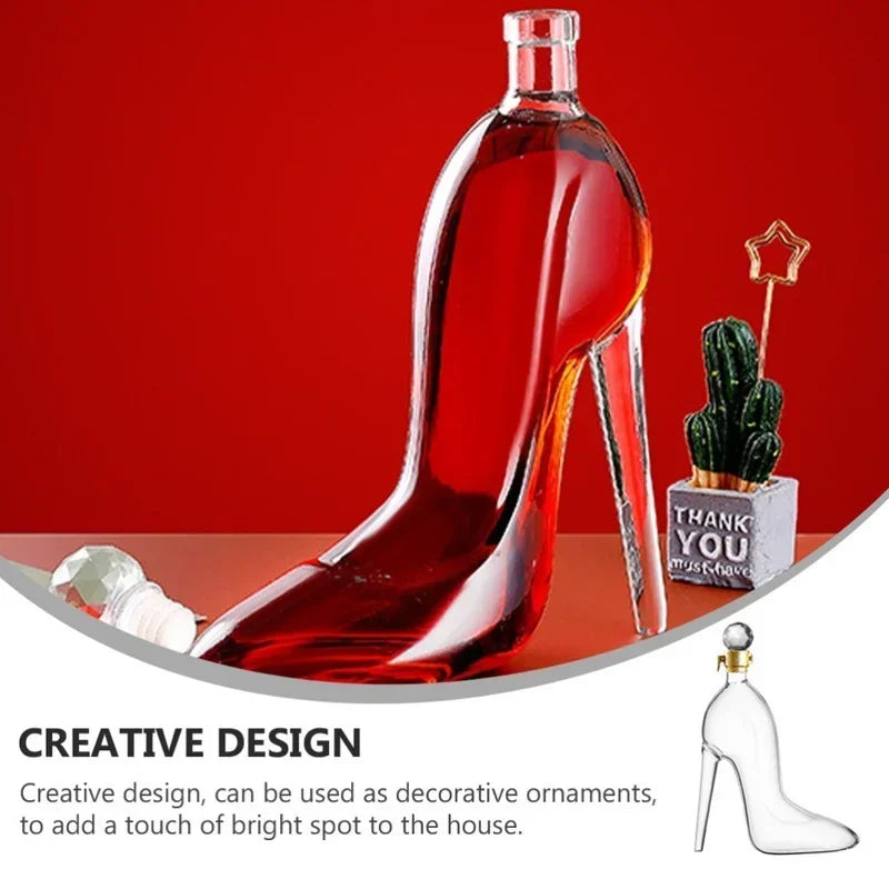 Elegant Crystal Wine Carafe