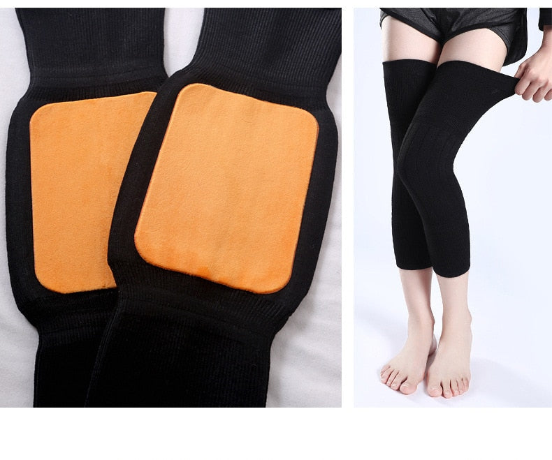 Cozy Thermal Knee Warmers for Winter