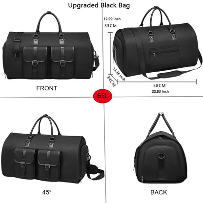Compact Travel Shoe Duffle Bag