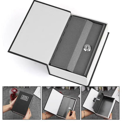 Hidden Safe Book Box with Lock