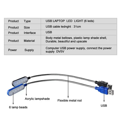 Compact USB Rechargeable Flashlight
