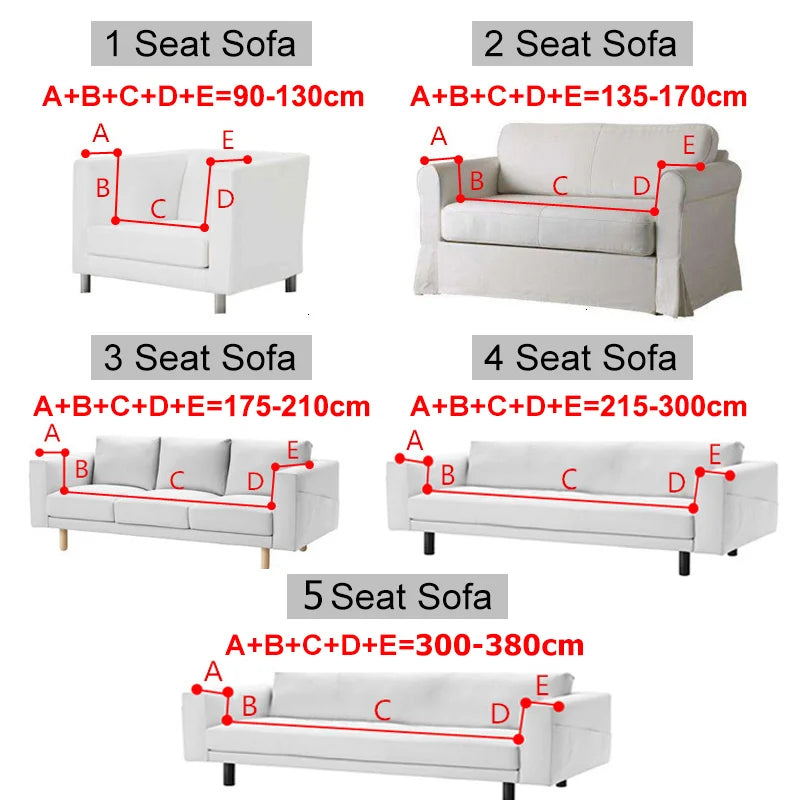 Soft Fit Couch Cover with Plush Design