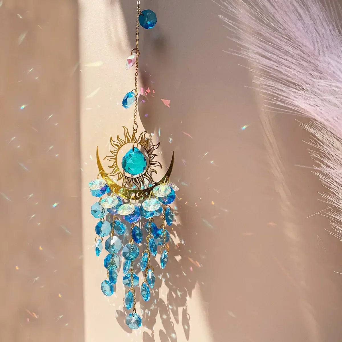 Beautiful Crystal Glass Suncatcher Ornament - Luxicro