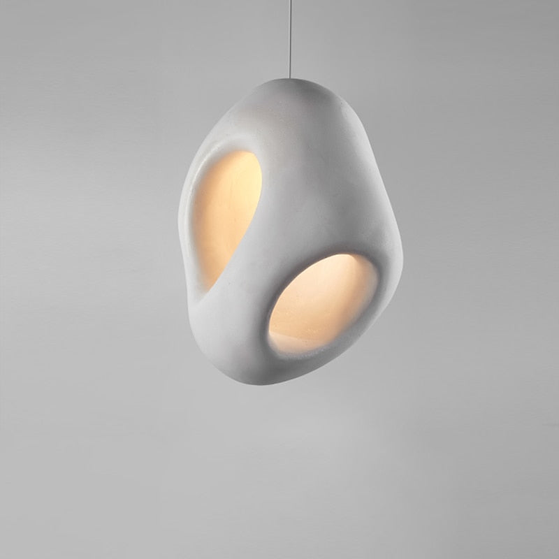 Edgy Modern Metal LED Pendant Lamp
