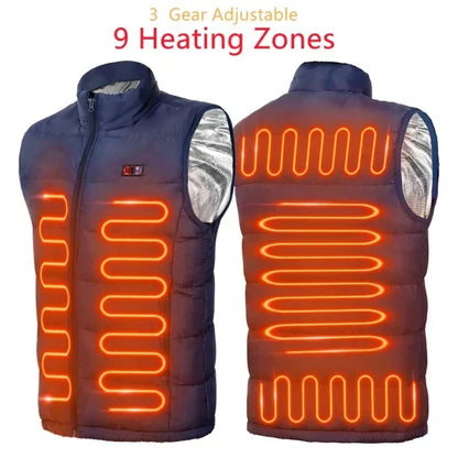 Cozy Electric Heating Jacket for Men Women