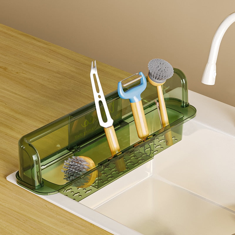 Space Saving Stainless Steel Sink Storage Rack