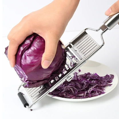 Easy Grip Stainless Steel Food Grater & Chopper