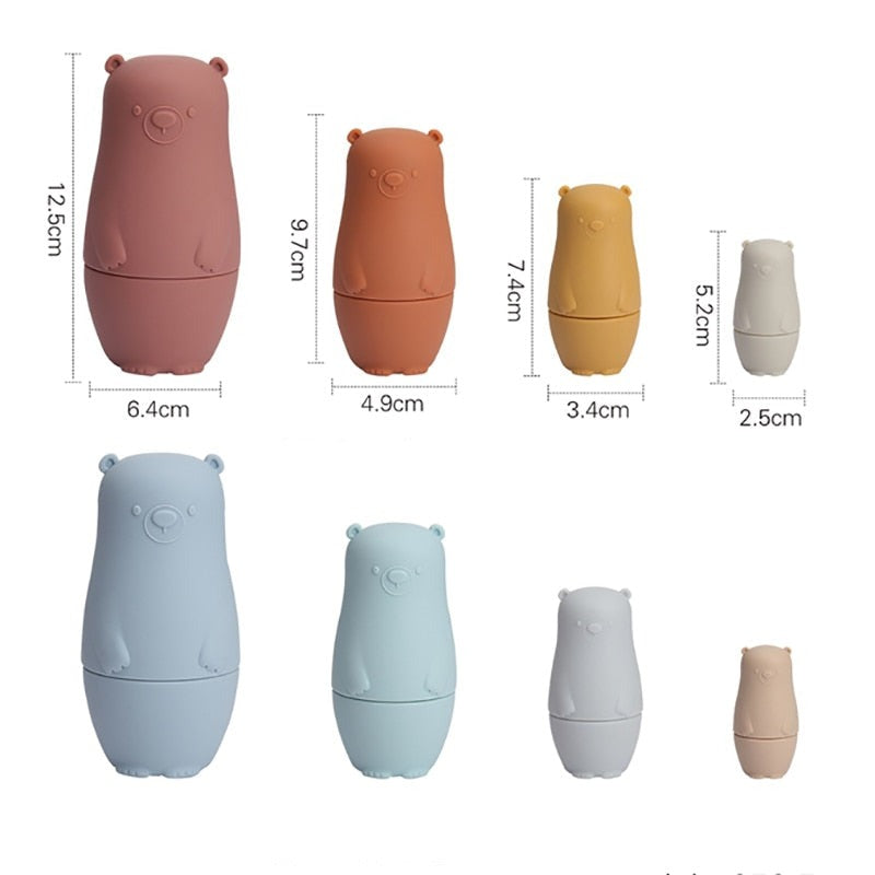 Colorful Russian Matryoshka Dolls Toys