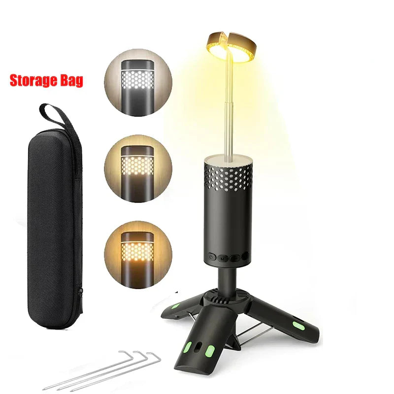Compact Rechargeable Outdoor LED Lamp