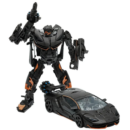 Cool Robot Action Toy Figure for Kids 13cm Collectible Gift - Luxicro
