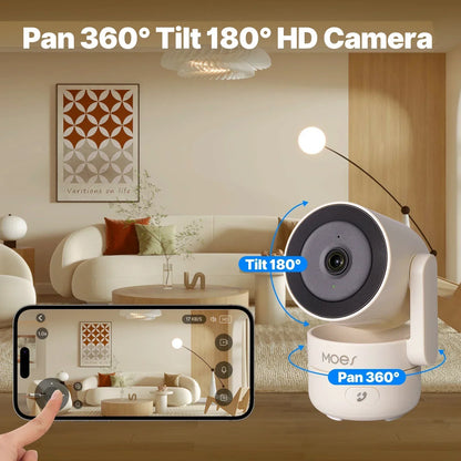 Wireless Smart Home Security Camera 4MP HD WiFi