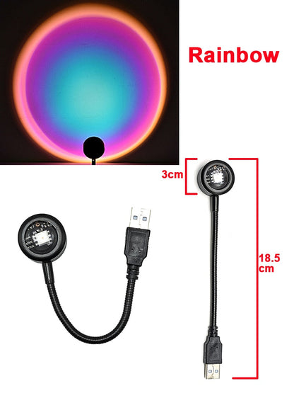 Compact Colorful LED Night Light