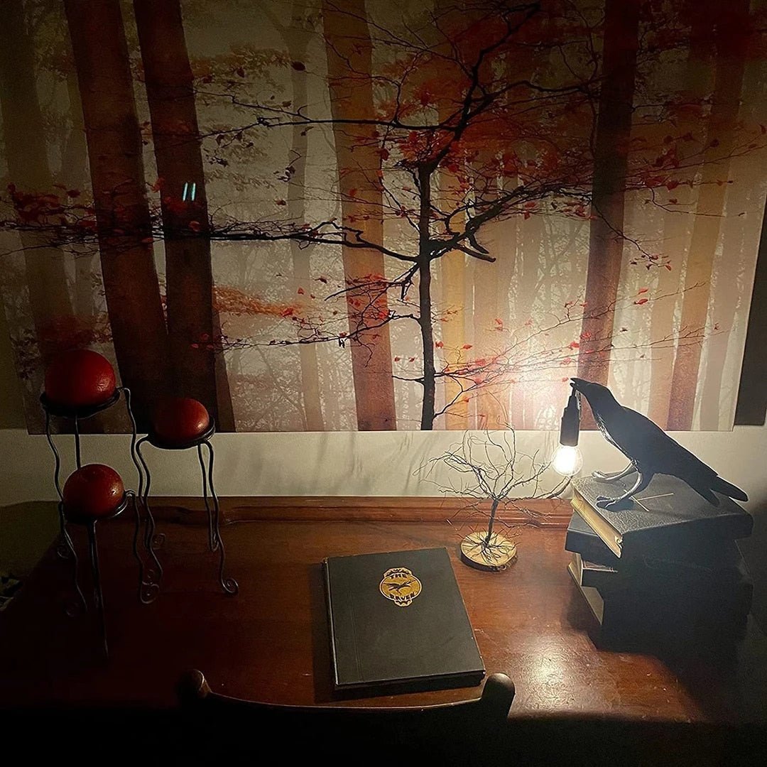 Cozy Dark Glow Table Lamp