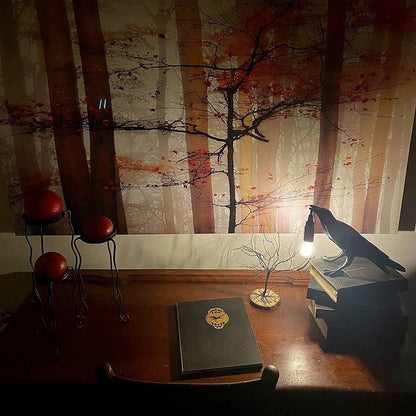 Cozy Dark Glow Table Lamp