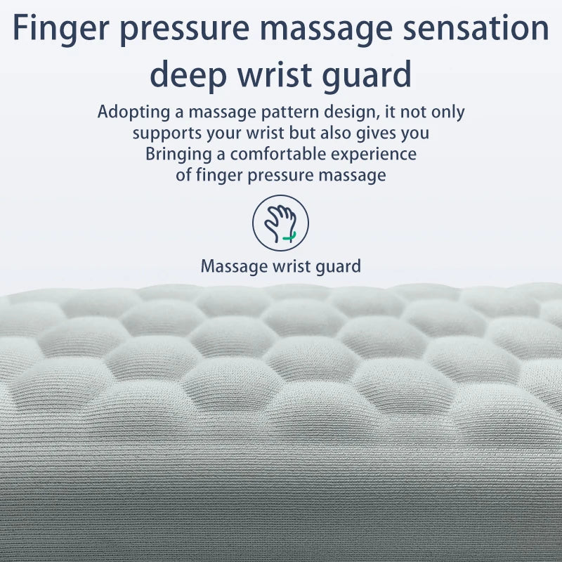 Comfortable Ergonomic Mouse Pad with Gel Wrist Rest