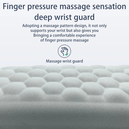 Comfortable Ergonomic Mouse Pad with Gel Wrist Rest