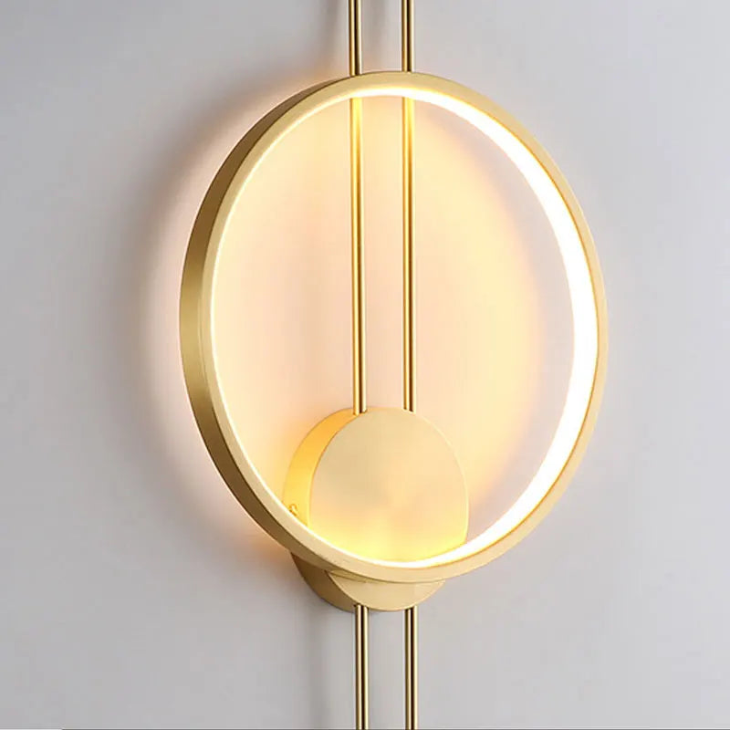 Simple White Wall Light - Modern Home Decor