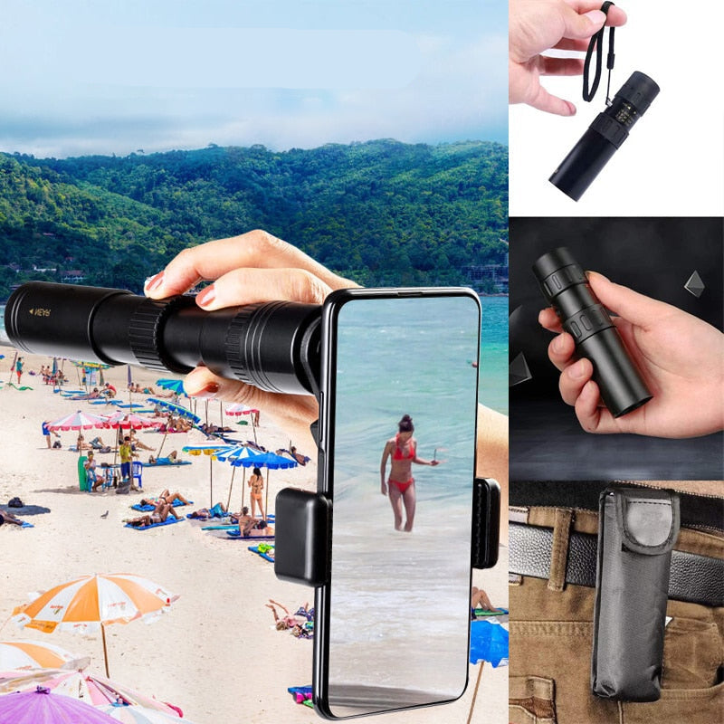 Compact High Definition Zoom Telescope