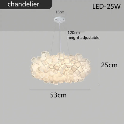 Colorful Blossom LED Dimmable Ceiling Lamp
