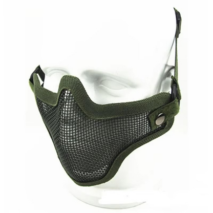 Rugged Camouflage Steel Face Guard Mask