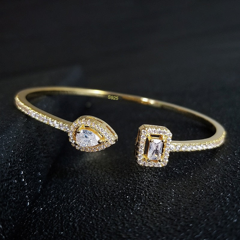 Trendy Expandable Wing Charm Bangle Bracelet