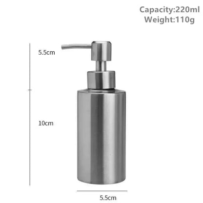 Premium Stainless Steel Soap Dispenser 250/350/550ml - Luxicro