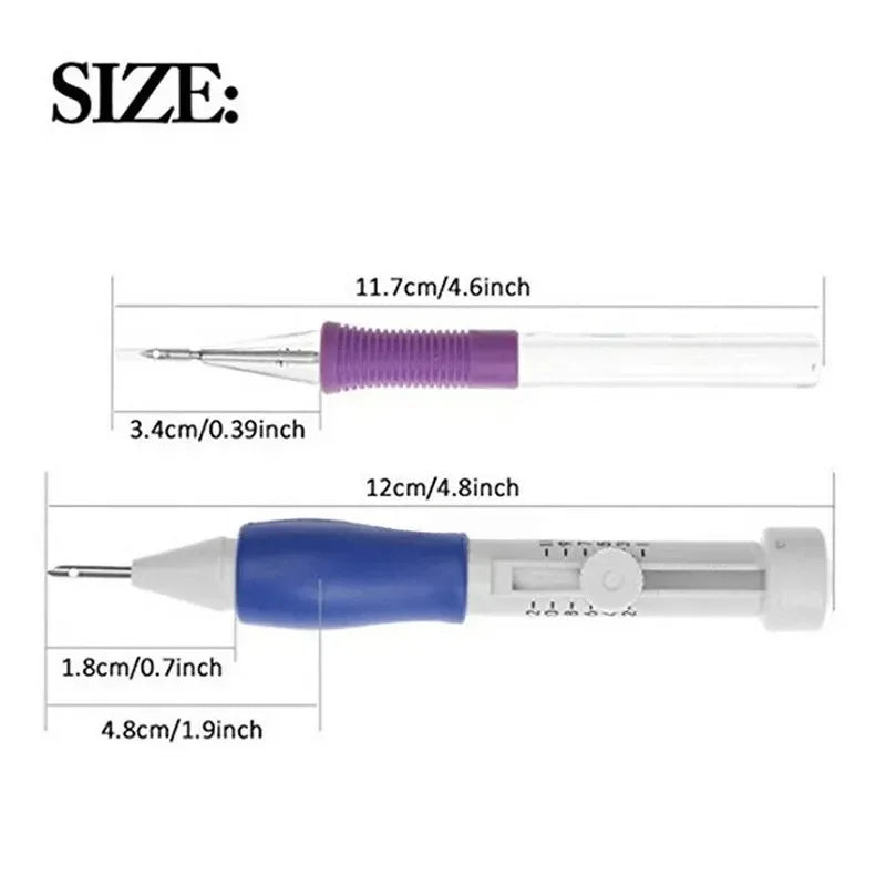 Complete Embroidery Starter Kit with Punch Needle Tools