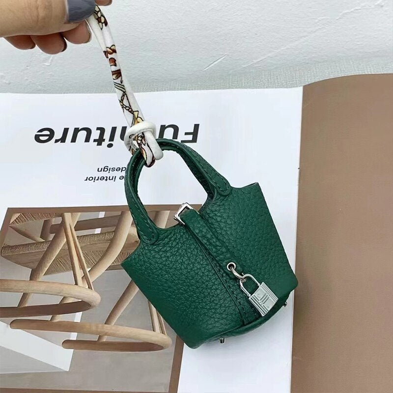 Premium Leather AirPods Pouch Case