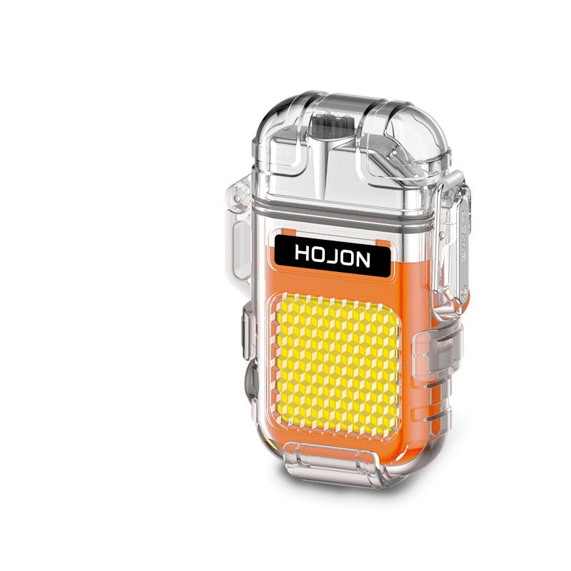 Compact USB Rechargeable Windproof Lighter