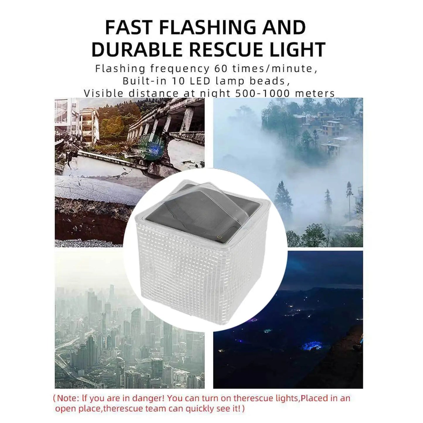 Compact Outdoor Solar Lantern