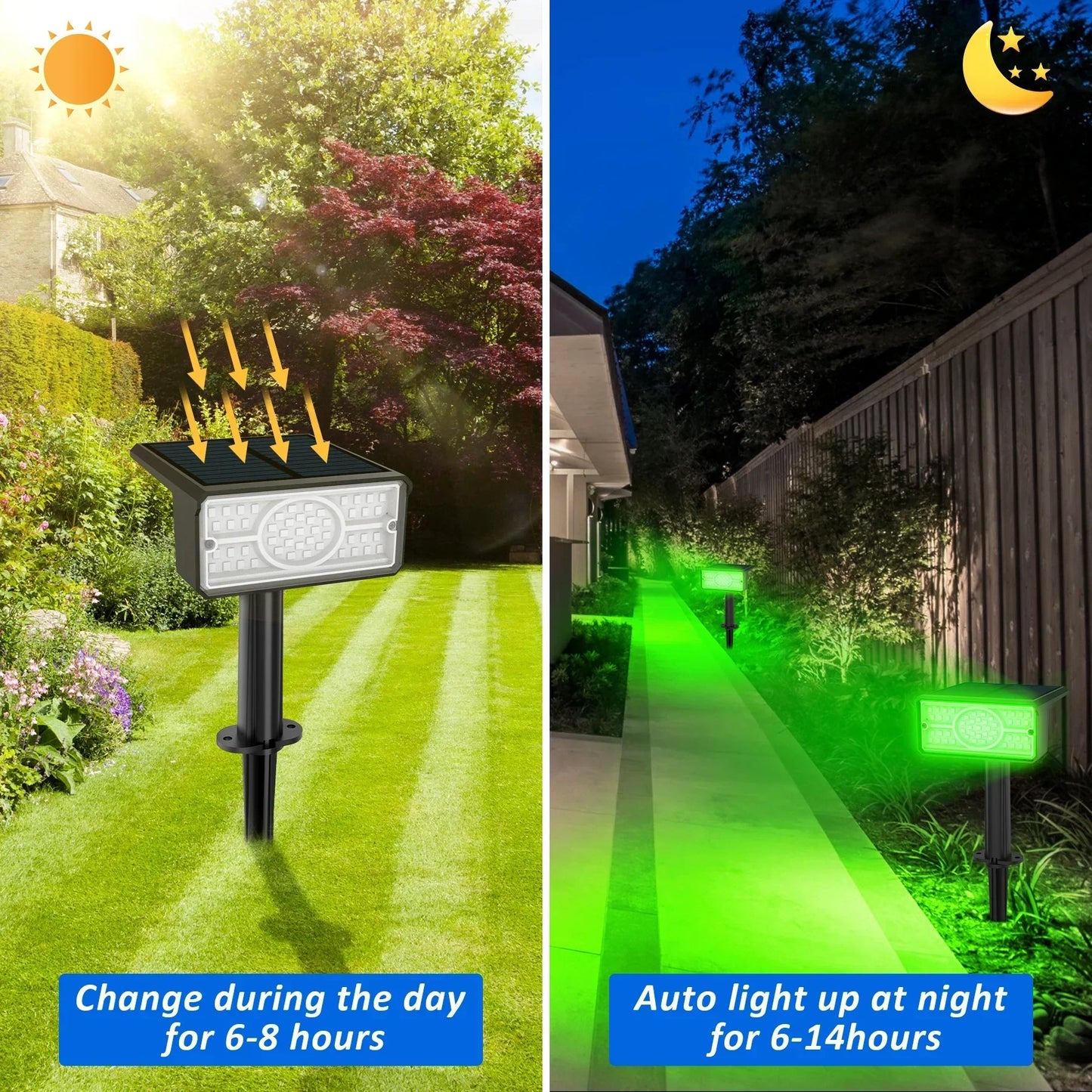 Wireless Solar LED Garden Light