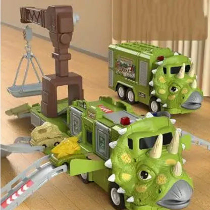 Fun Dinosaur Model Vehicle Set
