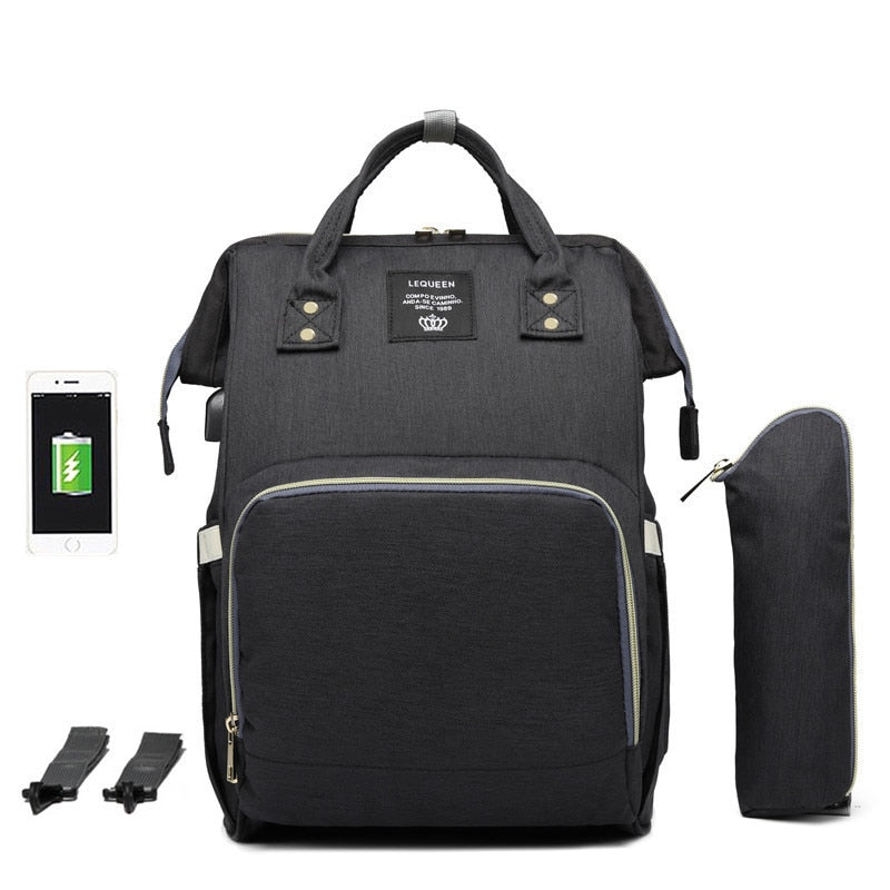 Large Capacity Baby Diaper Bag Backpack - Luxicro