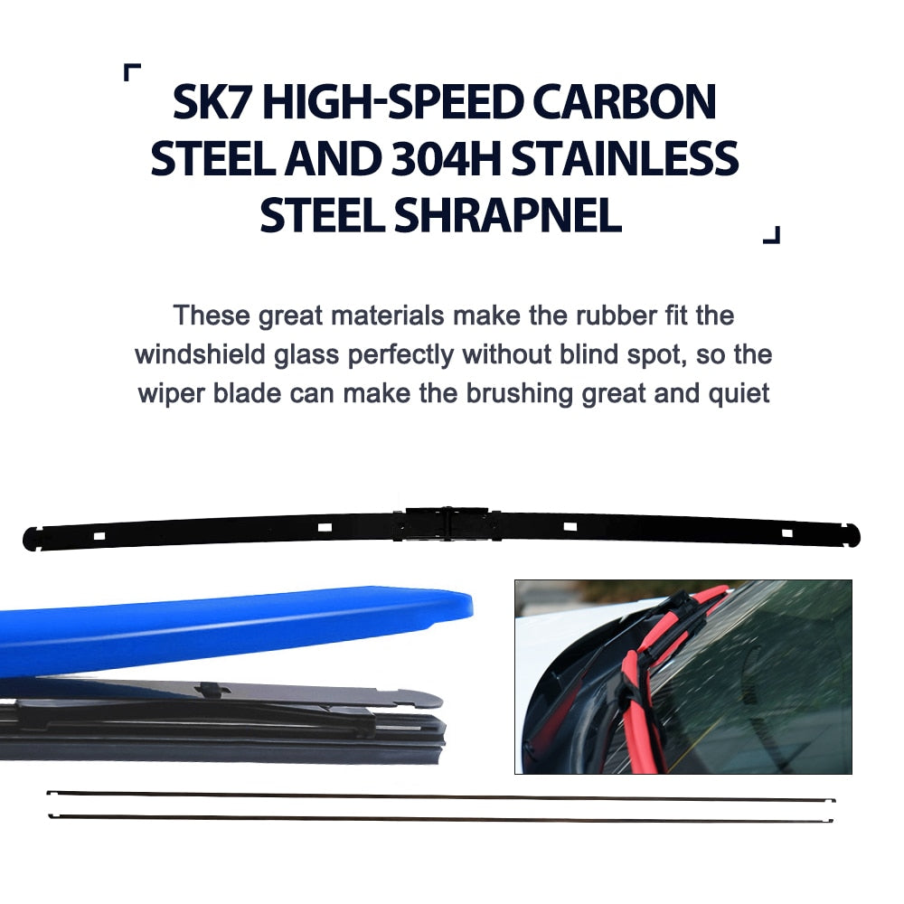 Colorful Auto Rainbow Windshield Wipers