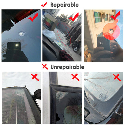 Windshield Repair DIY Kit