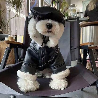 Warm Cozy Fleece Dog Coat - Luxicro