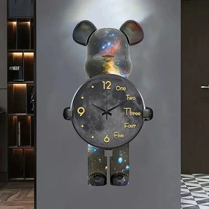 Bright Star Shaped LED Wall Clock